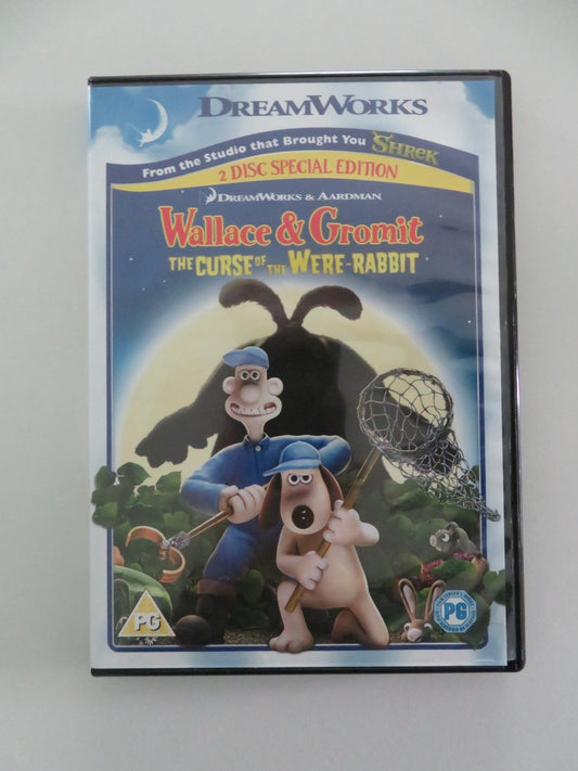 WALLACE & GROMIT: THE CURSE OF THE WERE-RABBIT - 2 DISC (DVD) 2005 REGION 2 - Rendezvous Cinema