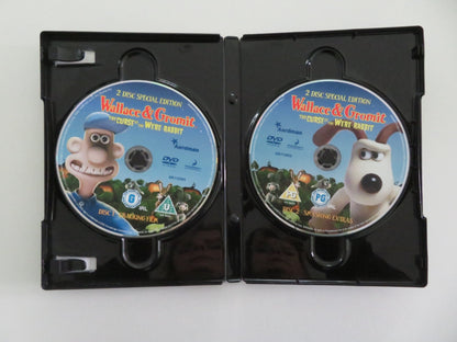 WALLACE & GROMIT: THE CURSE OF THE WERE-RABBIT - 2 DISC (DVD) 2005 REGION 2 - Rendezvous Cinema