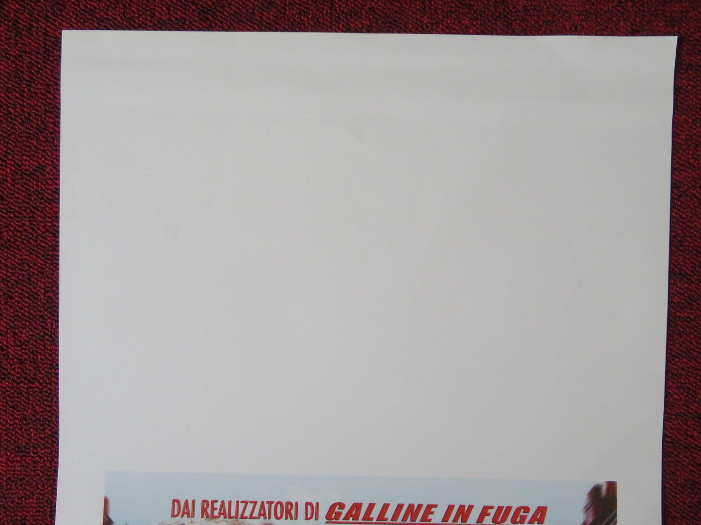 WALLACE & GROMIT: THE CURSE OF THE WERE - RABBIT ITALIAN LOCANDINA POSTER 2005 Rendezvous Cinema Movie posters