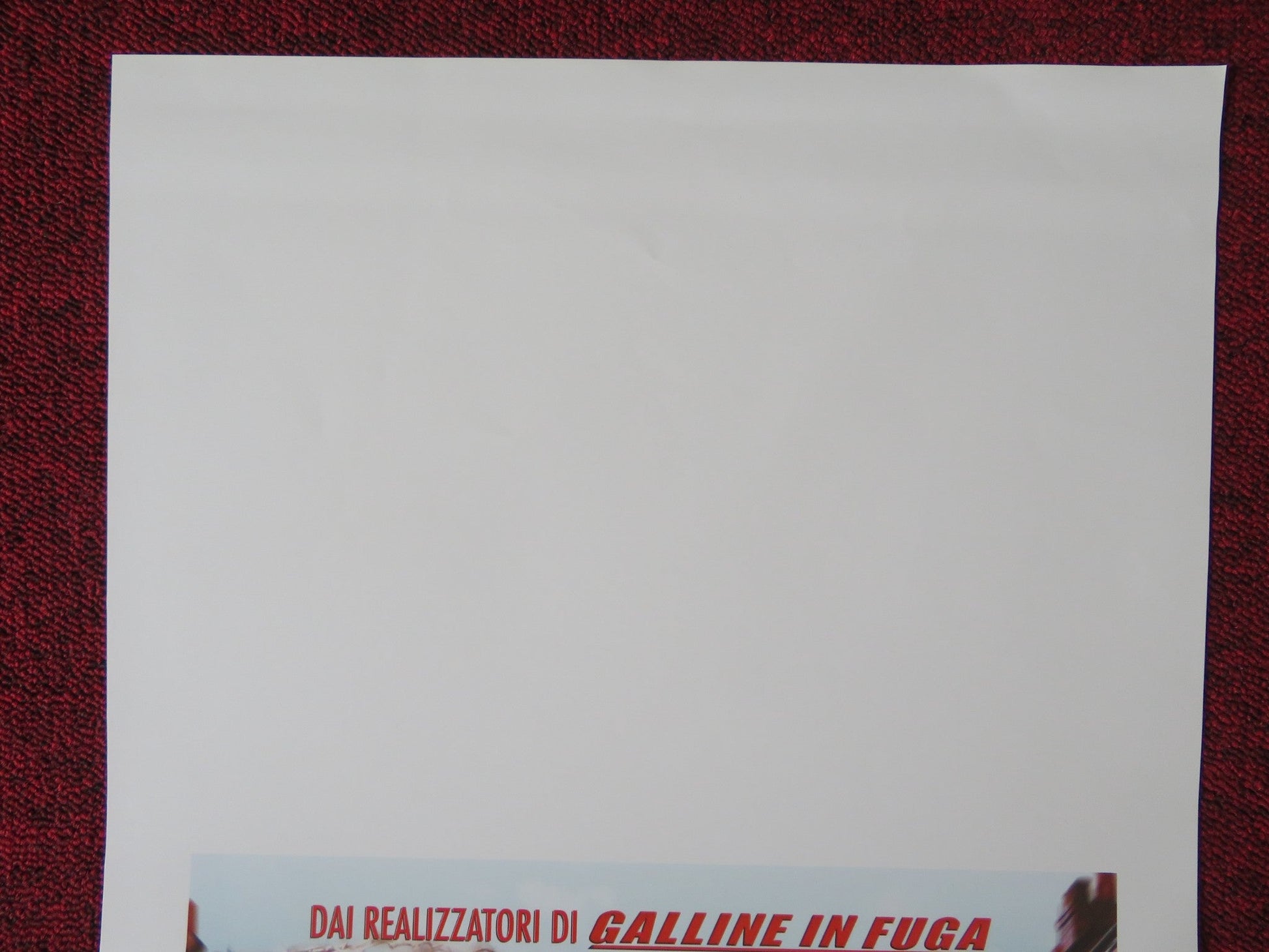WALLACE & GROMIT: THE CURSE OF THE WERE - RABBIT ITALIAN LOCANDINA POSTER 2005 Rendezvous Cinema Movie posters