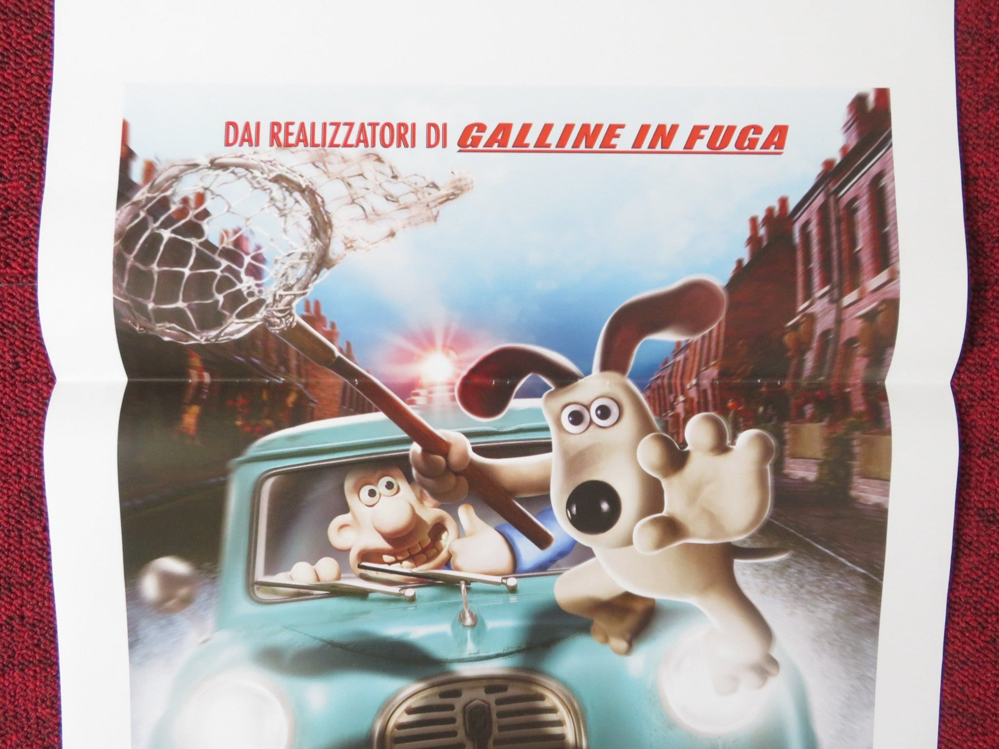 WALLACE & GROMIT: THE CURSE OF THE WERE - RABBIT ITALIAN LOCANDINA POSTER 2005 Rendezvous Cinema Movie posters
