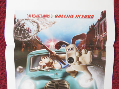 WALLACE & GROMIT: THE CURSE OF THE WERE - RABBIT ITALIAN LOCANDINA POSTER 2005 Rendezvous Cinema Movie posters