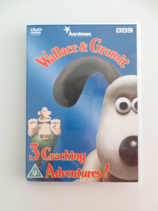 WALLACE & GROMIT THREE CRACKING ADVENTURES! (DVD) PETER SALLIS 1989 REGION 2 + 4 - Rendezvous Cinema