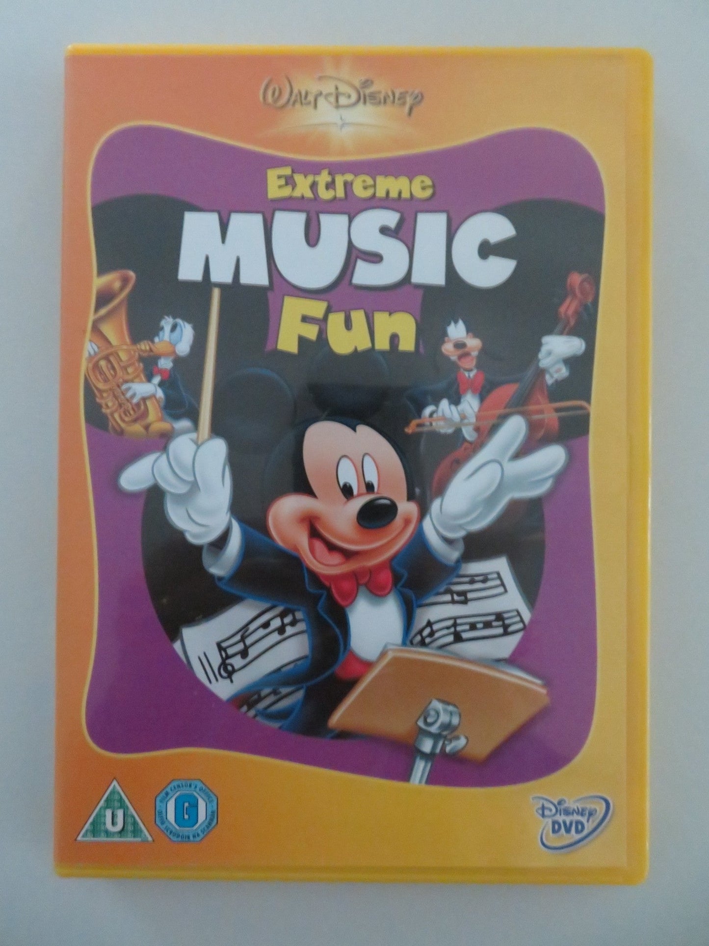 WALT DISNEY: EXTREME MUSIC FUN (DVD) MICKEY MOUSE 2008 REGION 2 Movie posters