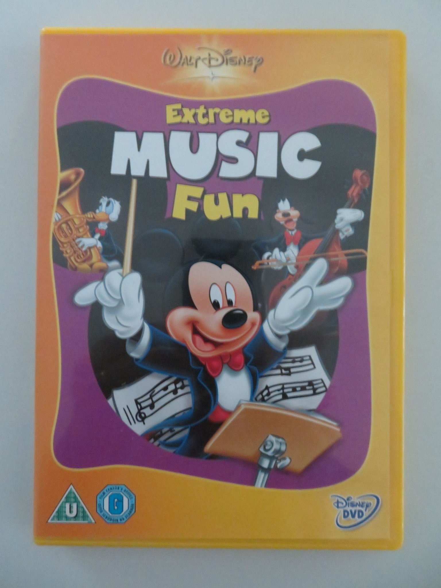 WALT DISNEY: EXTREME MUSIC FUN (DVD) MICKEY MOUSE 2008 REGION 2 Movie posters