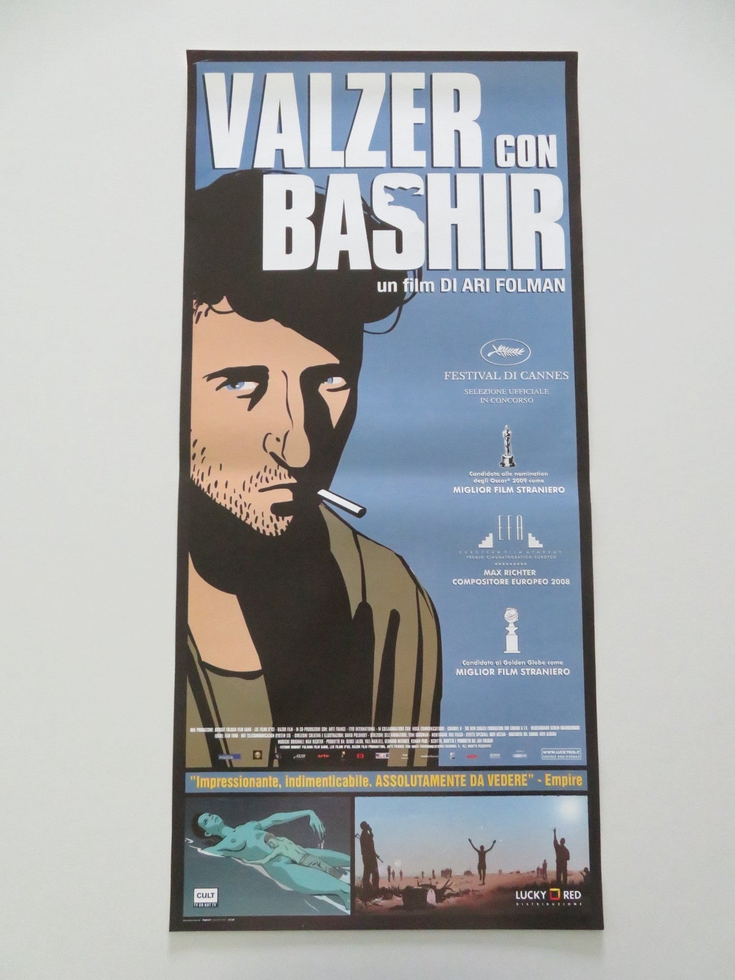 WALTZ WITH BASHIR ITALIAN LOCANDINA POSTER ARI FOLMAN ORI SIVAN 2008 Movie posters