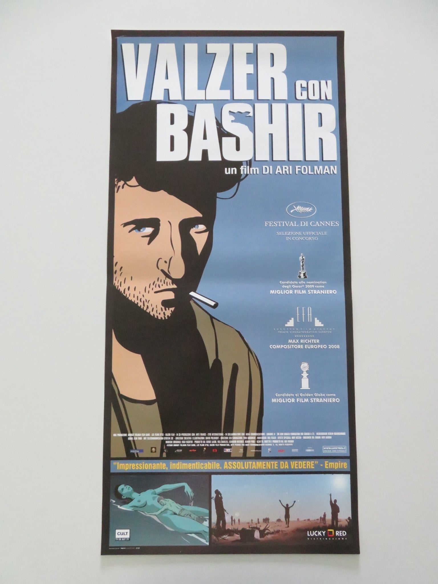 WALTZ WITH BASHIR ITALIAN LOCANDINA POSTER ARI FOLMAN ORI SIVAN 2008 Movie posters