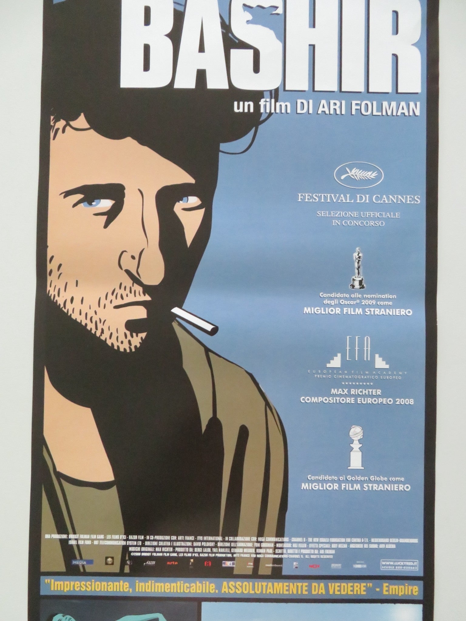 WALTZ WITH BASHIR ITALIAN LOCANDINA POSTER ARI FOLMAN ORI SIVAN 2008 Movie posters