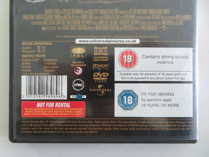 WANTED (DVD) JAMES MCAVOY ANGELINA JOLIE 2008 REGION 2, 5 Movie posters