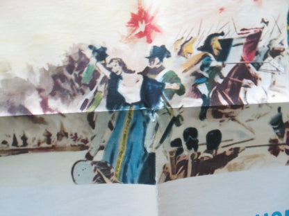WAR AND PEACE FOLDED US ONE SHEET POSTER AUDREY HEPBURN HENRY FONDA Rendezvous Cinema Movie posters