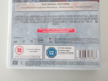 War for the Planet of the Apes (DVD) Andy Serkis Woody Harrelson 2017 Region 2 Movie posters