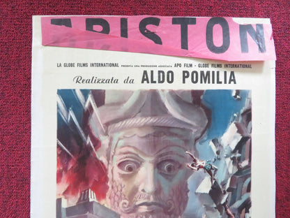 WAR GODS OF BABYLON ITALIAN LOCANDINA POSTER HOWARD DUFF JACKIE LANE 1962 Rendezvous Cinema Movie posters