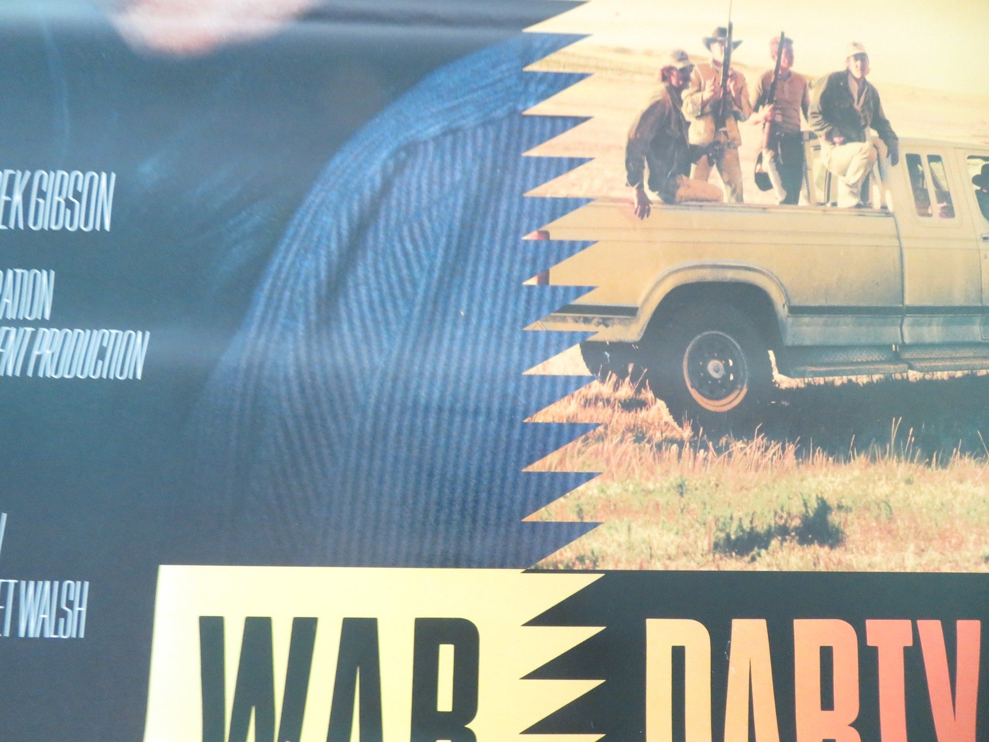 WAR PARTY US ONE SHEET ROLLED POSTER BILLY WIRTH KEVIN DILLON 1988 Movie posters