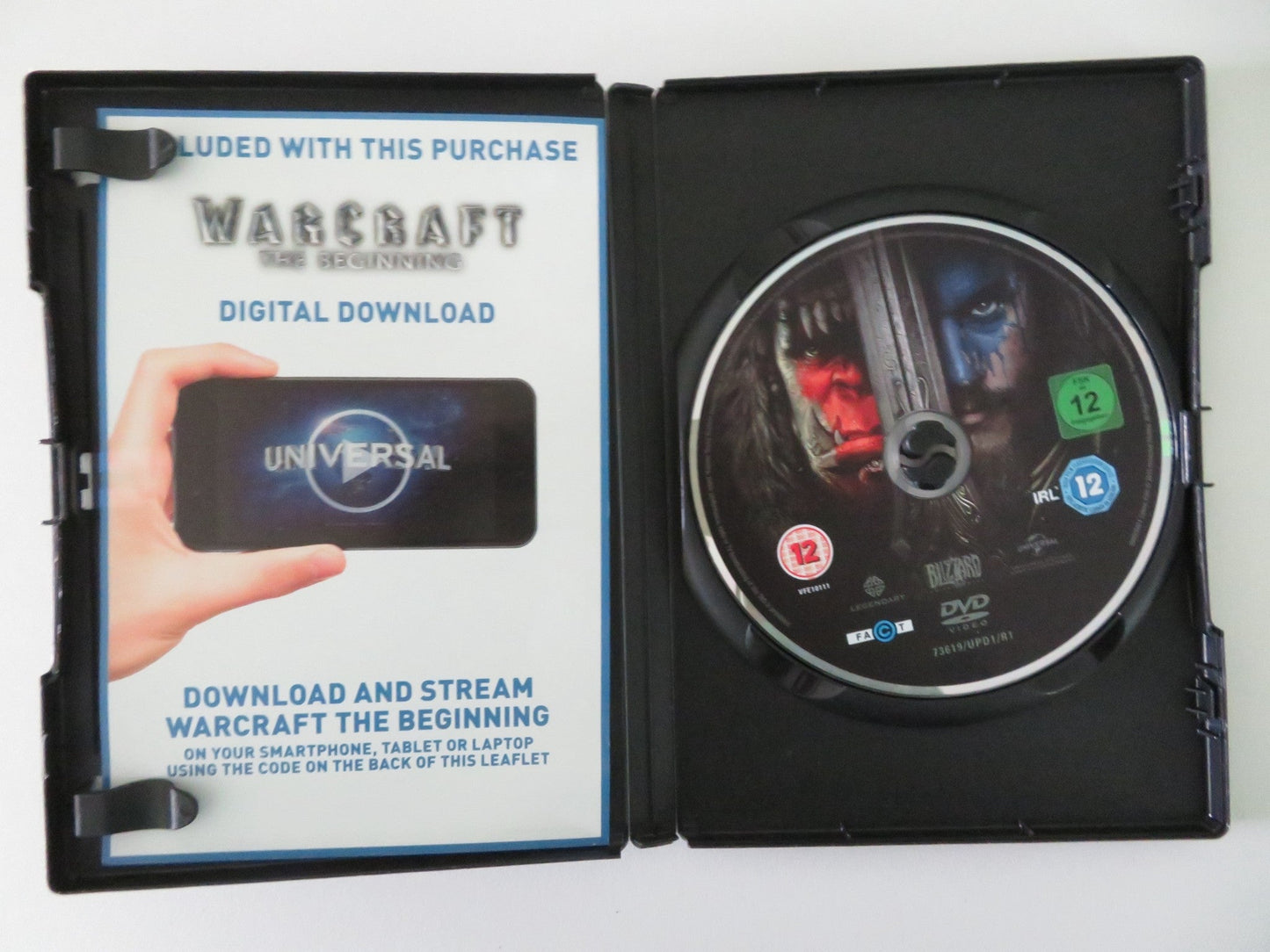 Warcraft: The Beginning (DVD) Travis Fimmel Paula Patton 2016 Region 2,4,5 Movie posters