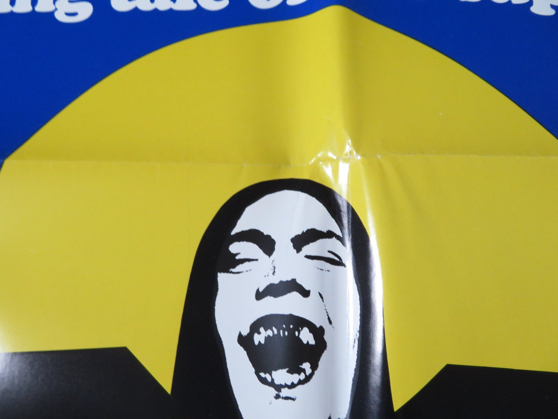 WARLOCK MOON FOLDED US ONE SHEET POSTER LAURIE WALTERS JOE SPANO 1973 Rendezvous Cinema Movie posters