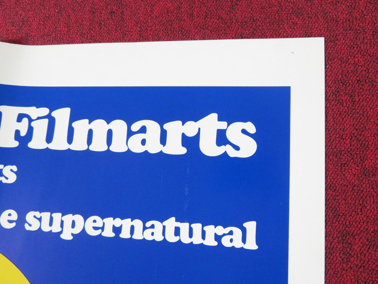 WARLOCK MOON FOLDED US ONE SHEET POSTER LAURIE WALTERS JOE SPANO 1973 Rendezvous Cinema Movie posters