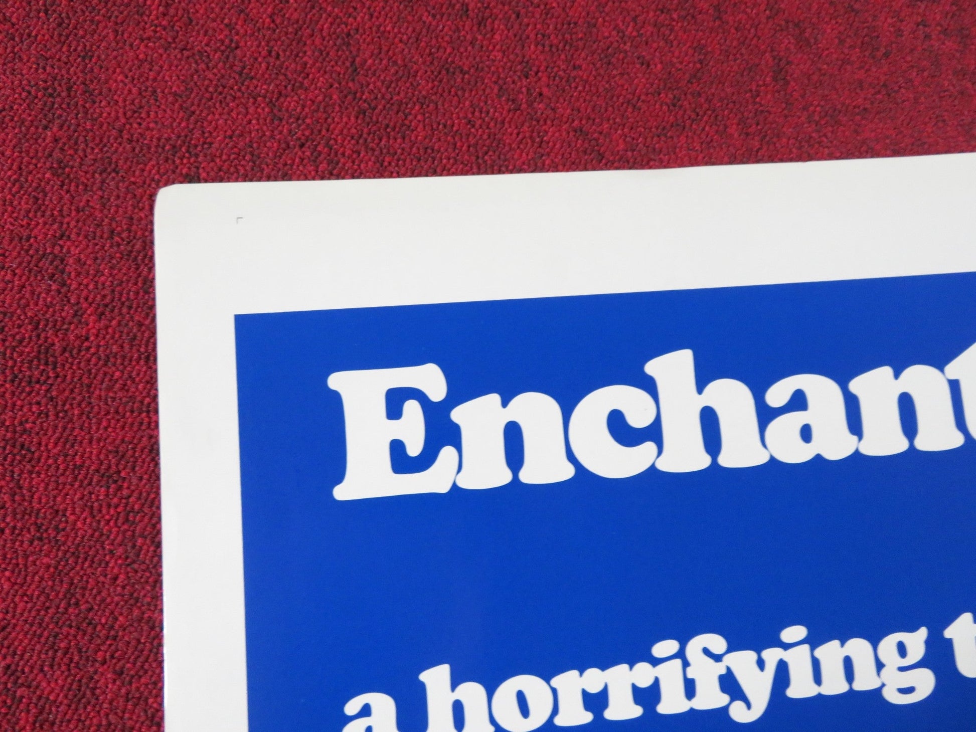 WARLOCK MOON FOLDED US ONE SHEET POSTER LAURIE WALTERS JOE SPANO 1973 Rendezvous Cinema Movie posters