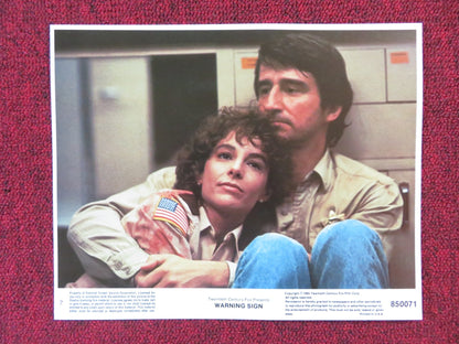 WARNING SIGN - 7 LOBBY CARD SAM WATERSTON KATHLEEN QUINLAN 1985 Rendezvous Cinema Movie posters