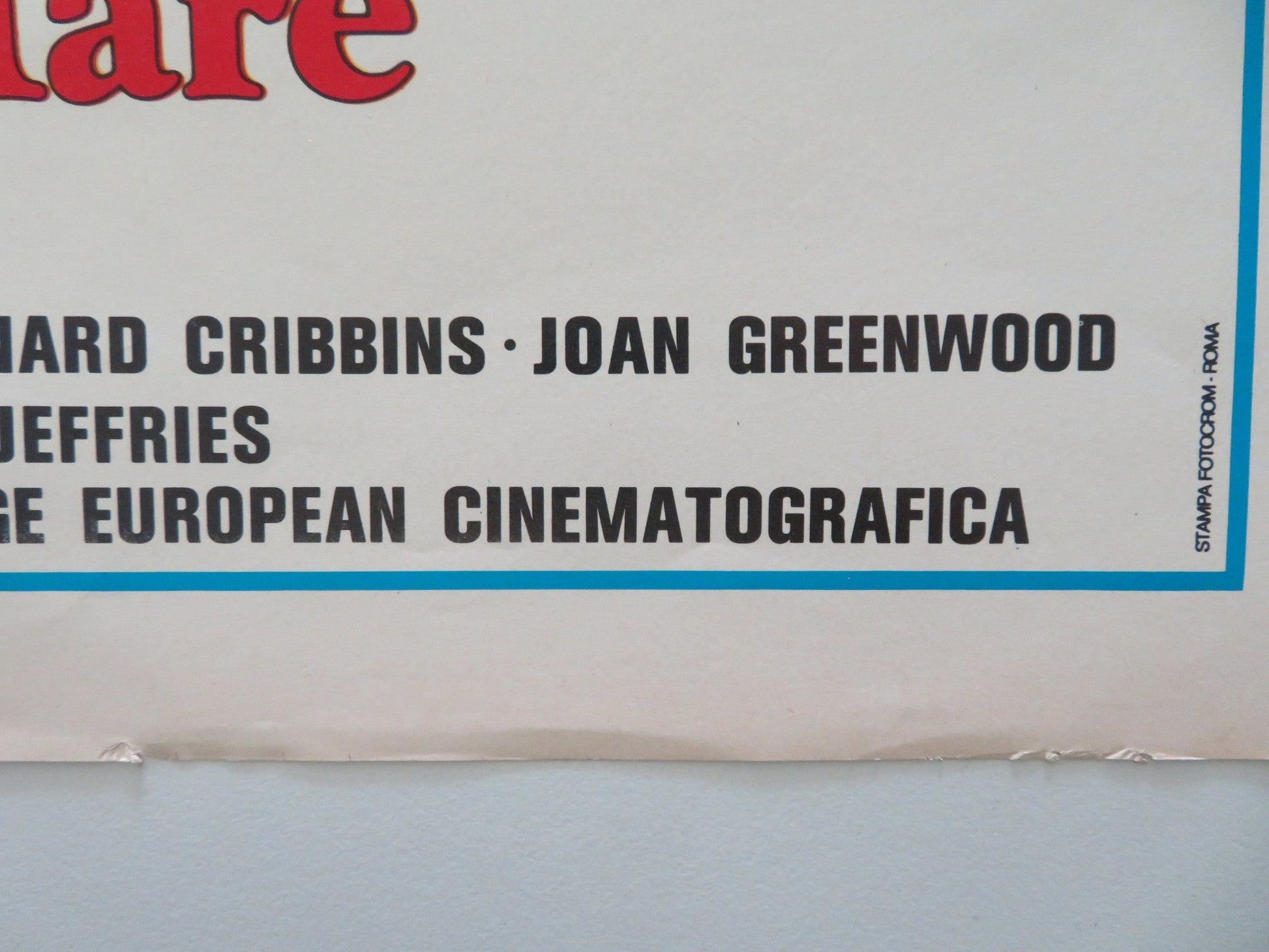 Water Babies ITALIAN LOCANDINA POSTER James Mason Bernard Cribbins 1981 Movie posters