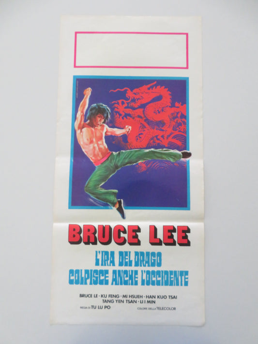 Way of the Dragon 2 Italian Locandina Poster Bruce Le Ku Feng 1979 Movie posters