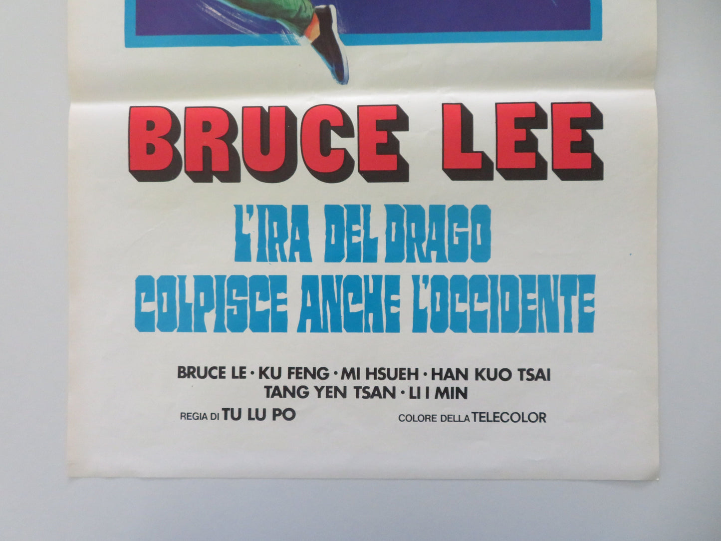 Way of the Dragon 2 Italian Locandina Poster Bruce Le Ku Feng 1979 Movie posters