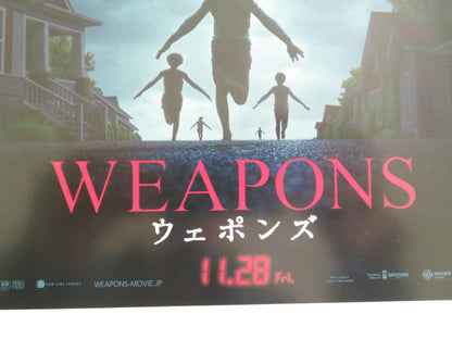 Weapons Japanese Chirashi (B5) Poster Julia Garner Josh Brolin 2025 Movie posters