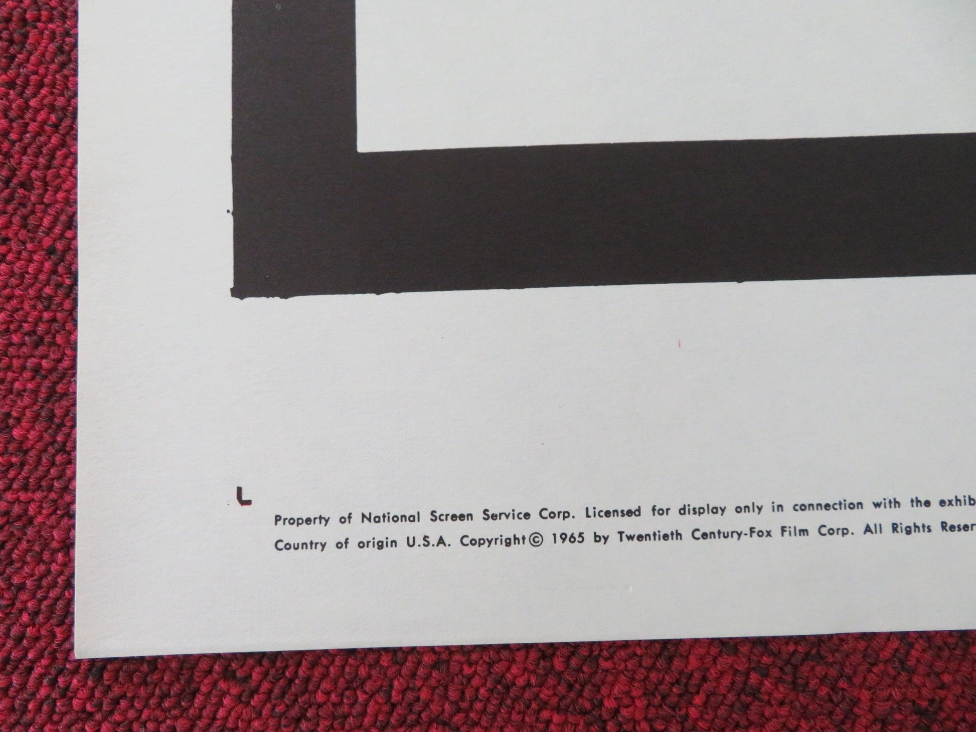 WEEKEND AT DUNKIRK FOLDED US ONE SHEET POSTER JEAN - PAUL BELMONDO SPAAK 1965 Movie posters