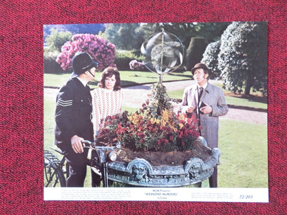 WEEKEND MURDERS - C LOBBY CARD ANNA MOFFO IDA GALLI 1972 Rendezvous Cinema Movie posters