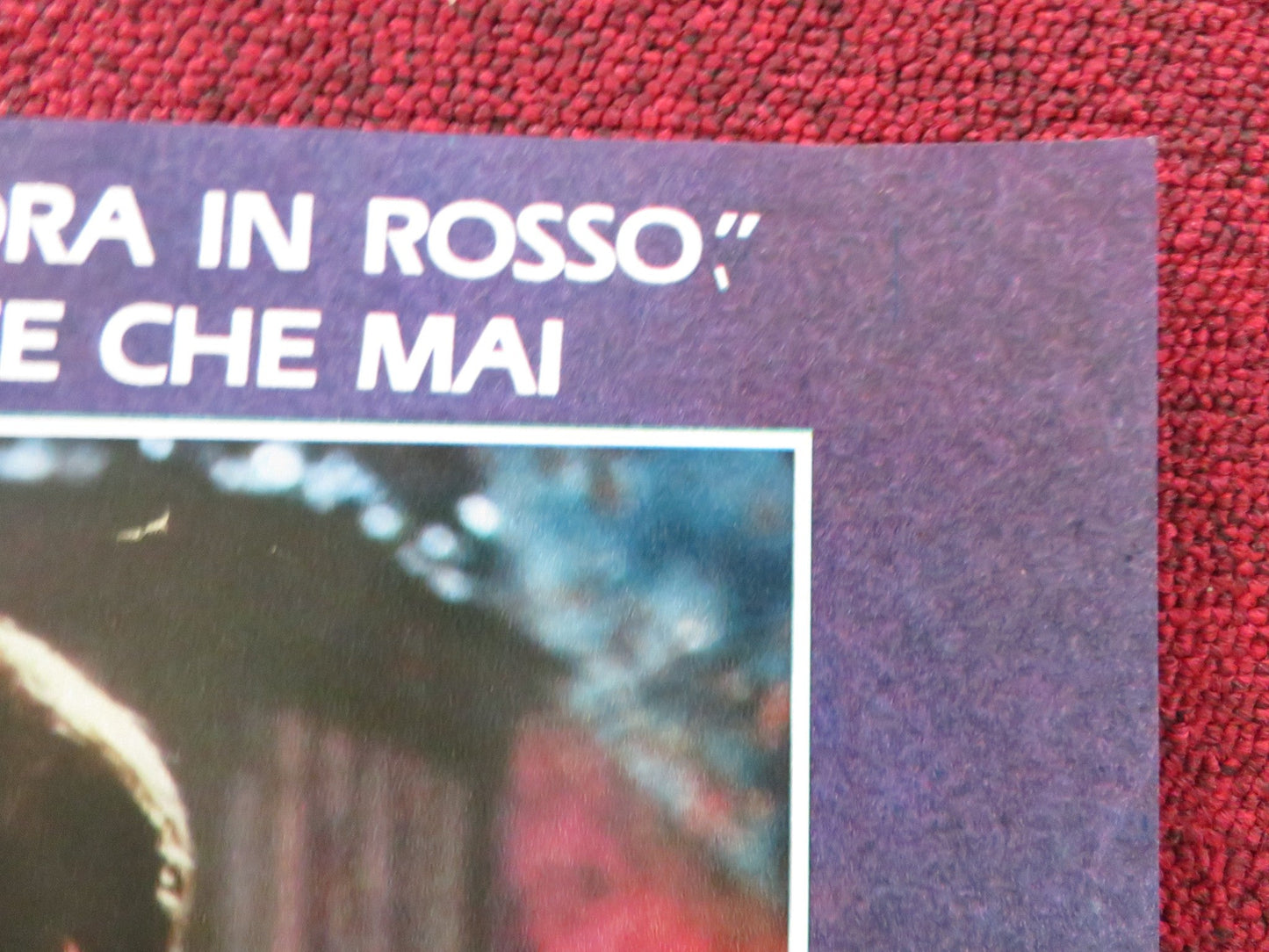 WEIRD SCIENCE - A ITALIAN FOTOBUSTA POSTER KELLY LEBROCK A. MICHAEL HALL 1985 Rendezvous Cinema Movie posters