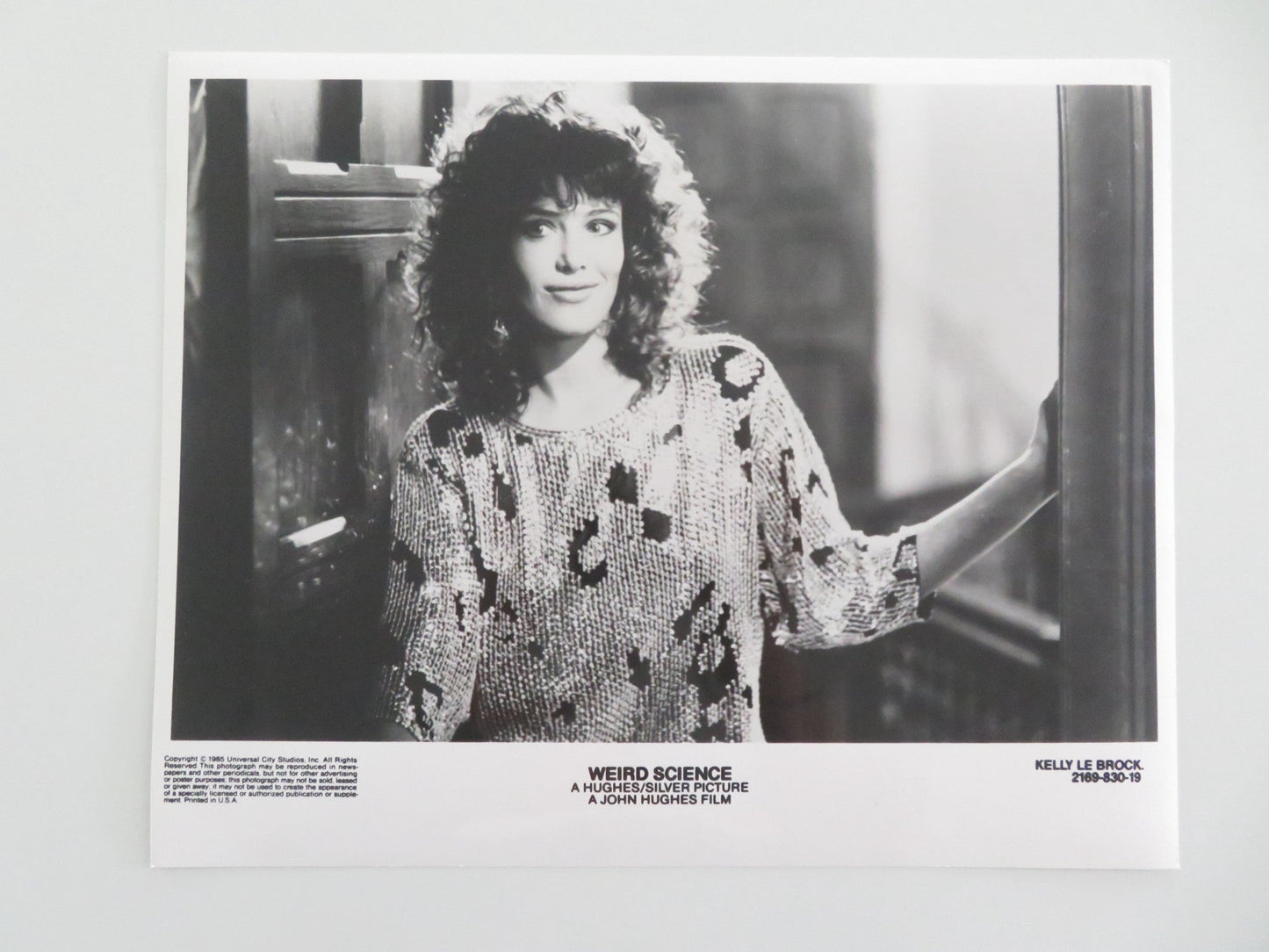 WEIRD SCIENCE - B MOVIE STILL PHOTO KELLY LEBROCK 1985 Movie posters
