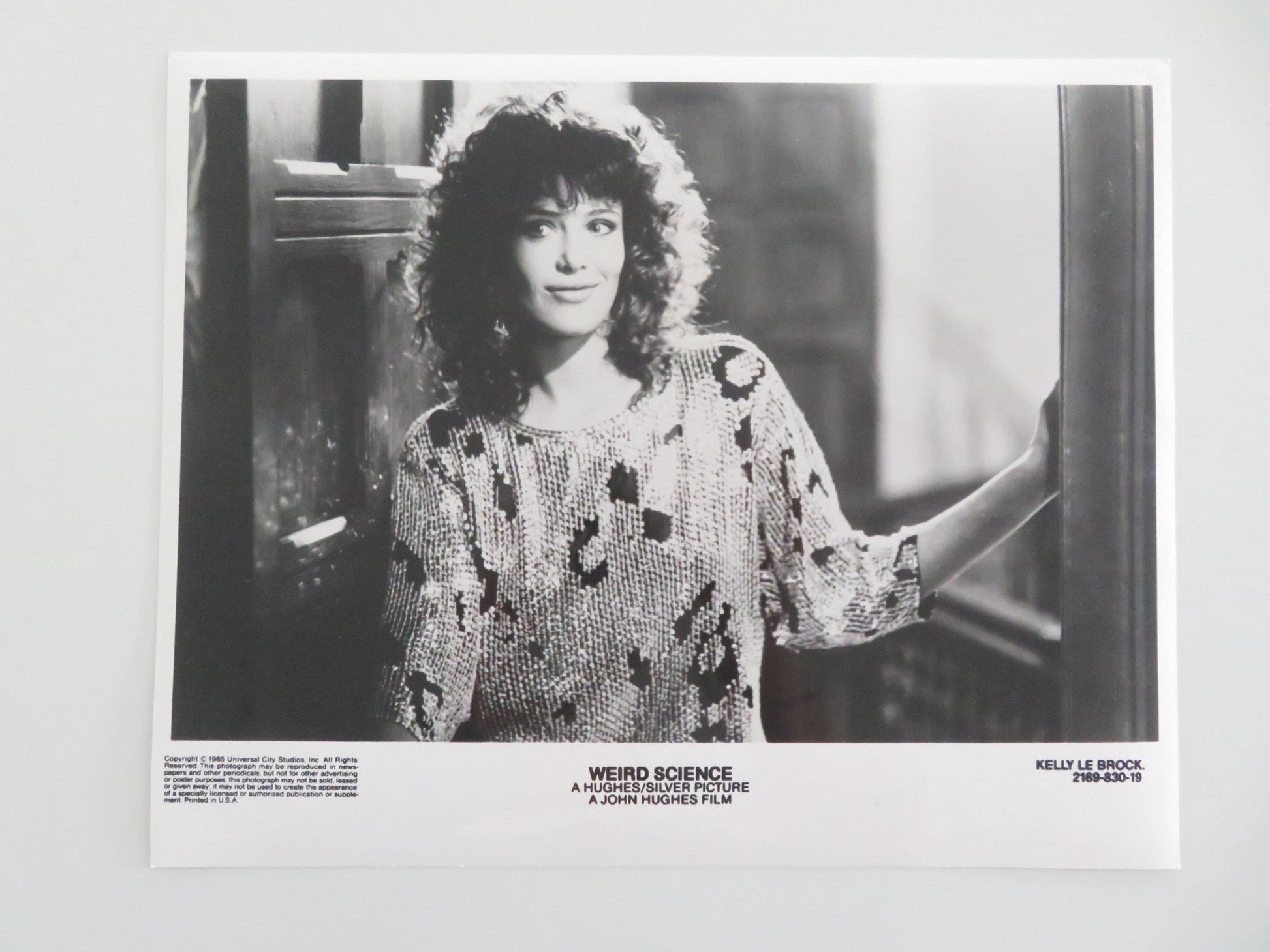 WEIRD SCIENCE - B MOVIE STILL PHOTO KELLY LEBROCK 1985 Movie posters