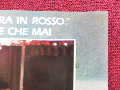 WEIRD SCIENCE - E ITALIAN FOTOBUSTA POSTER KELLY LEBROCK A. MICHAEL HALL 1985 Rendezvous Cinema Movie posters