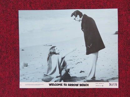 WELCOME TO ARROW BEACH - 5 LOBBY CARD LAURENCE HARVEY JOANNA PETTET 1973 Rendezvous Cinema Movie posters