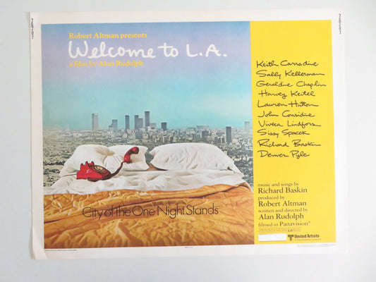 Welcome to L.A. US Half Sheet (22"x 28") Poster Keith Carradine 1976 Movie posters