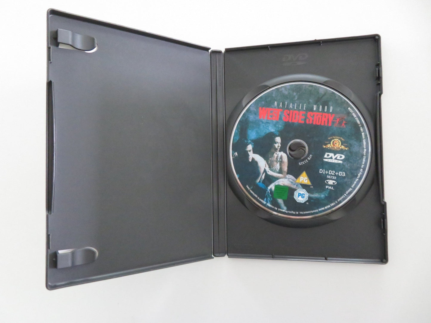 WEST SIDE STORY - B (DVD) NATALIE WOOD RICHARD BEYMER 1961 REGION 2 Movie posters