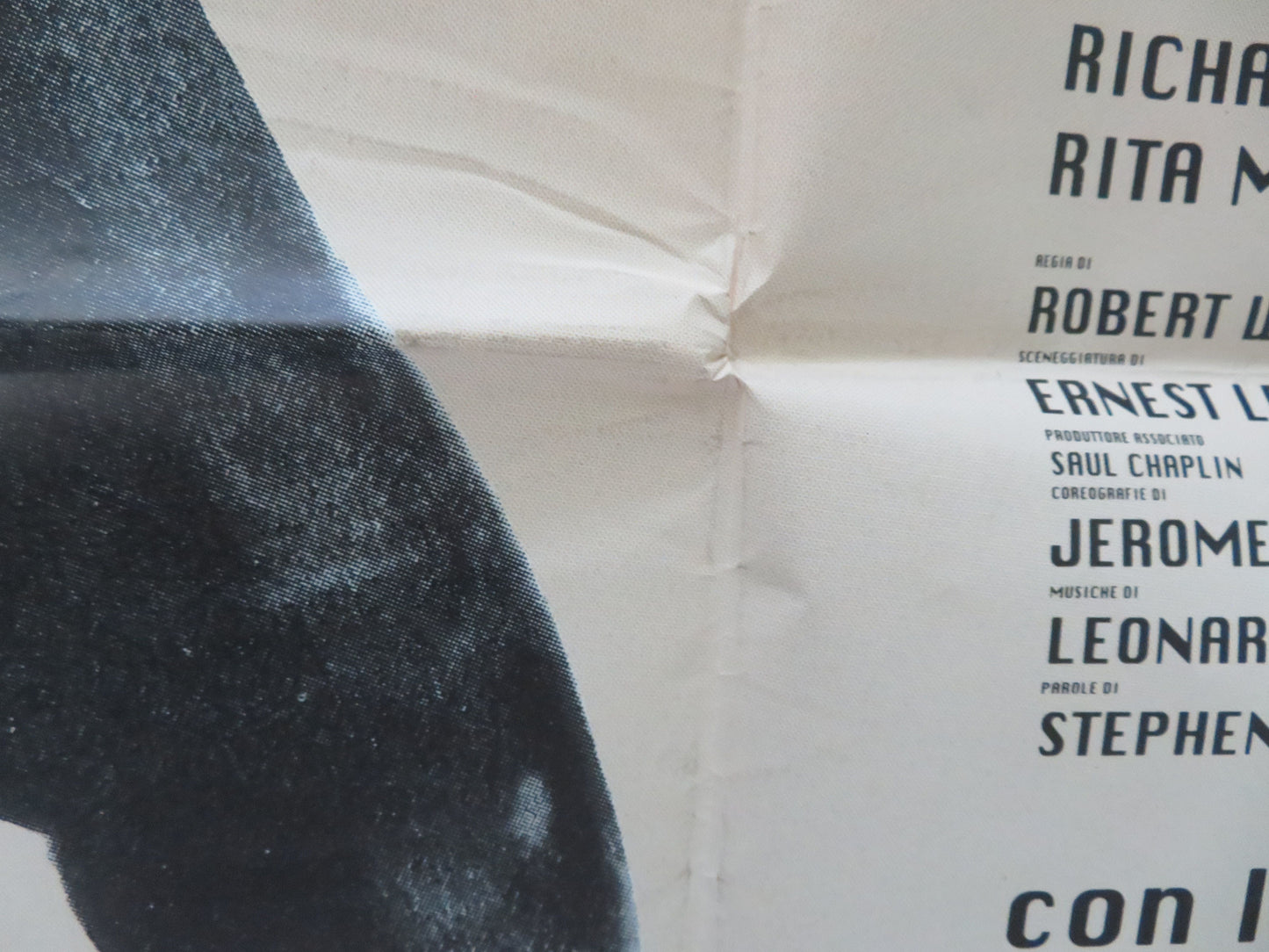 West Side Story Italian 2 Foglio Poster Natalie Wood Richard Beymer Movie posters