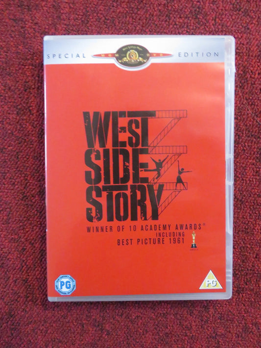 WEST SIDE STORY - SPECIAL EDITION (DVD) RICHARD BEYMER NATALIE WOOD 1961 REGION 2 Rendezvous Cinema Movie posters