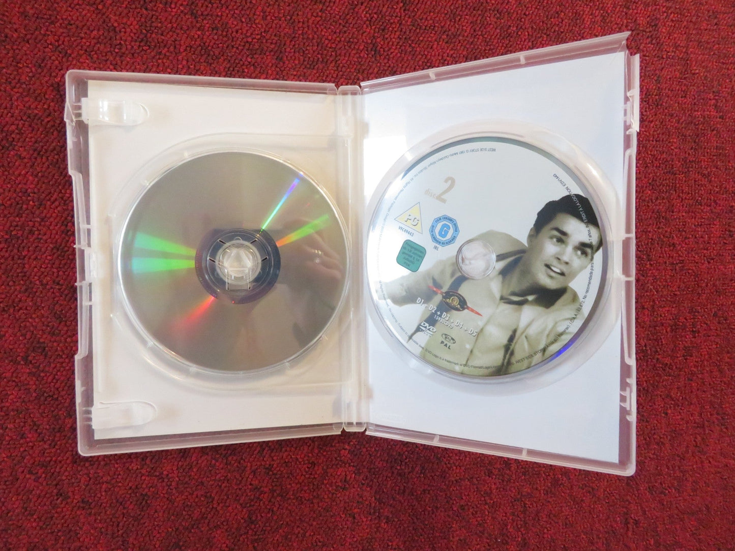 WEST SIDE STORY - SPECIAL EDITION (DVD) RICHARD BEYMER NATALIE WOOD 1961 REGION 2 Rendezvous Cinema Movie posters