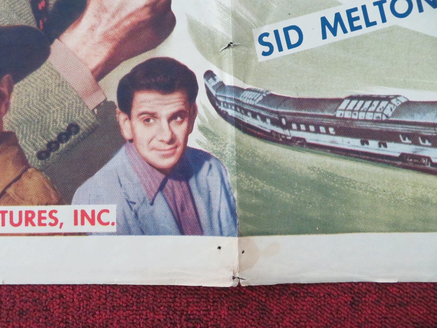 Western Pacific Agent Folded US One Sheet Poster Kent Taylor Sheila Ryan 1950 Movie posters