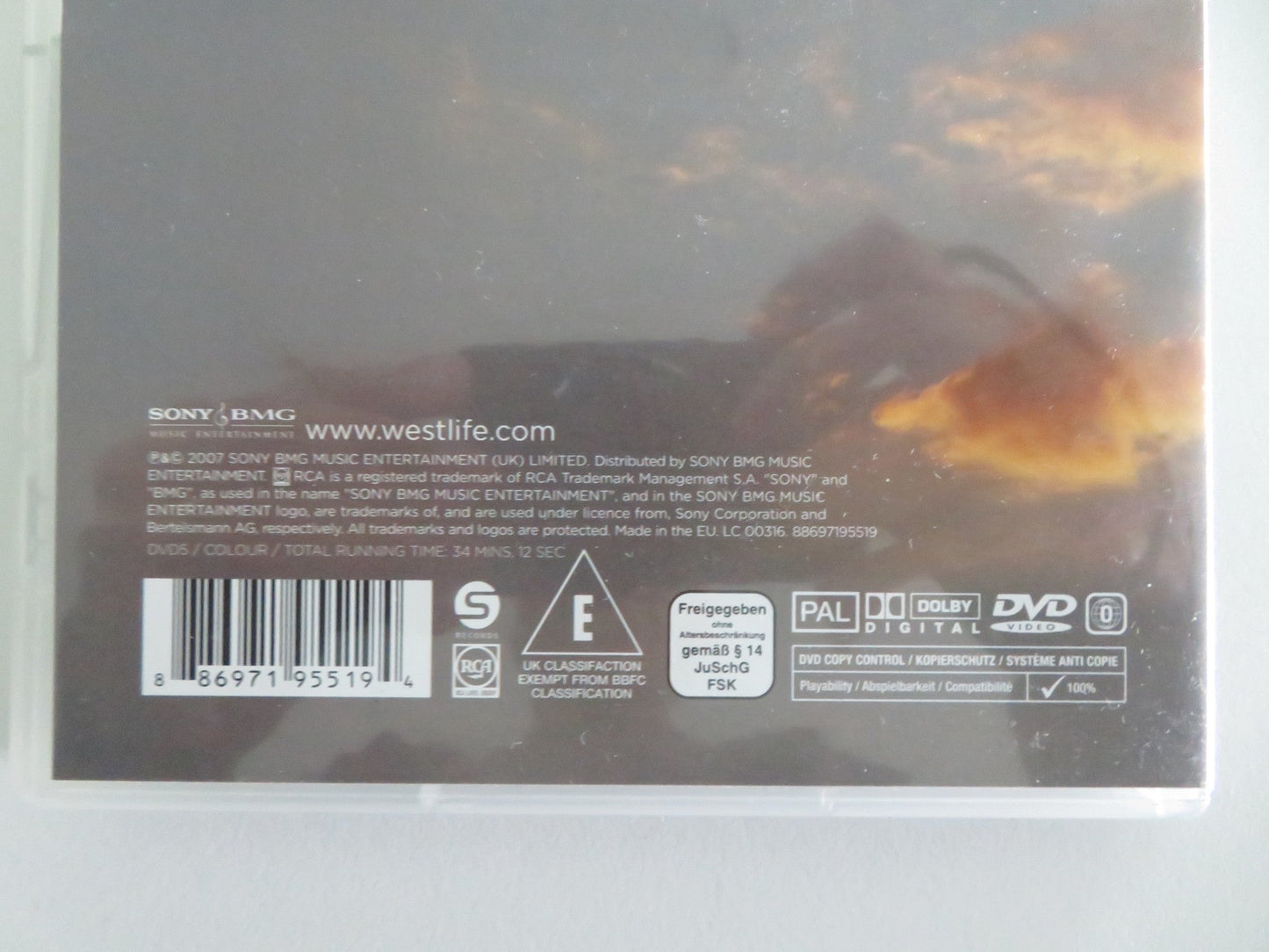 WESTLIFE BACK HOME DVD (DVD) SHANE FILAN MARK FEEHILY 2007 REGION 0 Movie posters