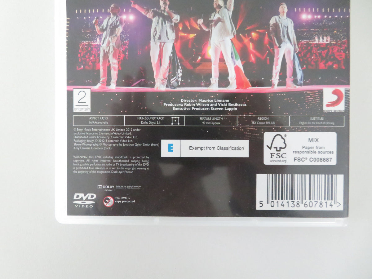 Westlife: The Farewell Tour - Live at Croke Park (DVD) Byrne Region 2,4 Movie posters
