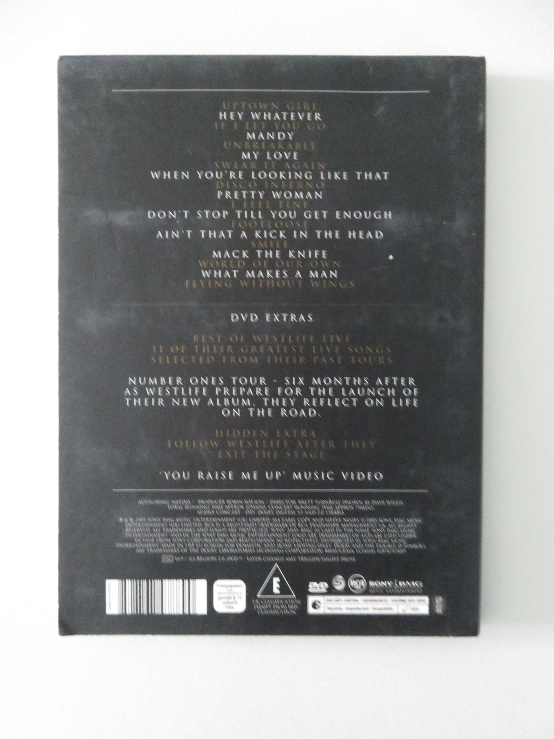 Westlife: The Number Ones Tour (DVD) Nicky Byrne Kian Egan 2005 Region 2-6 Movie posters