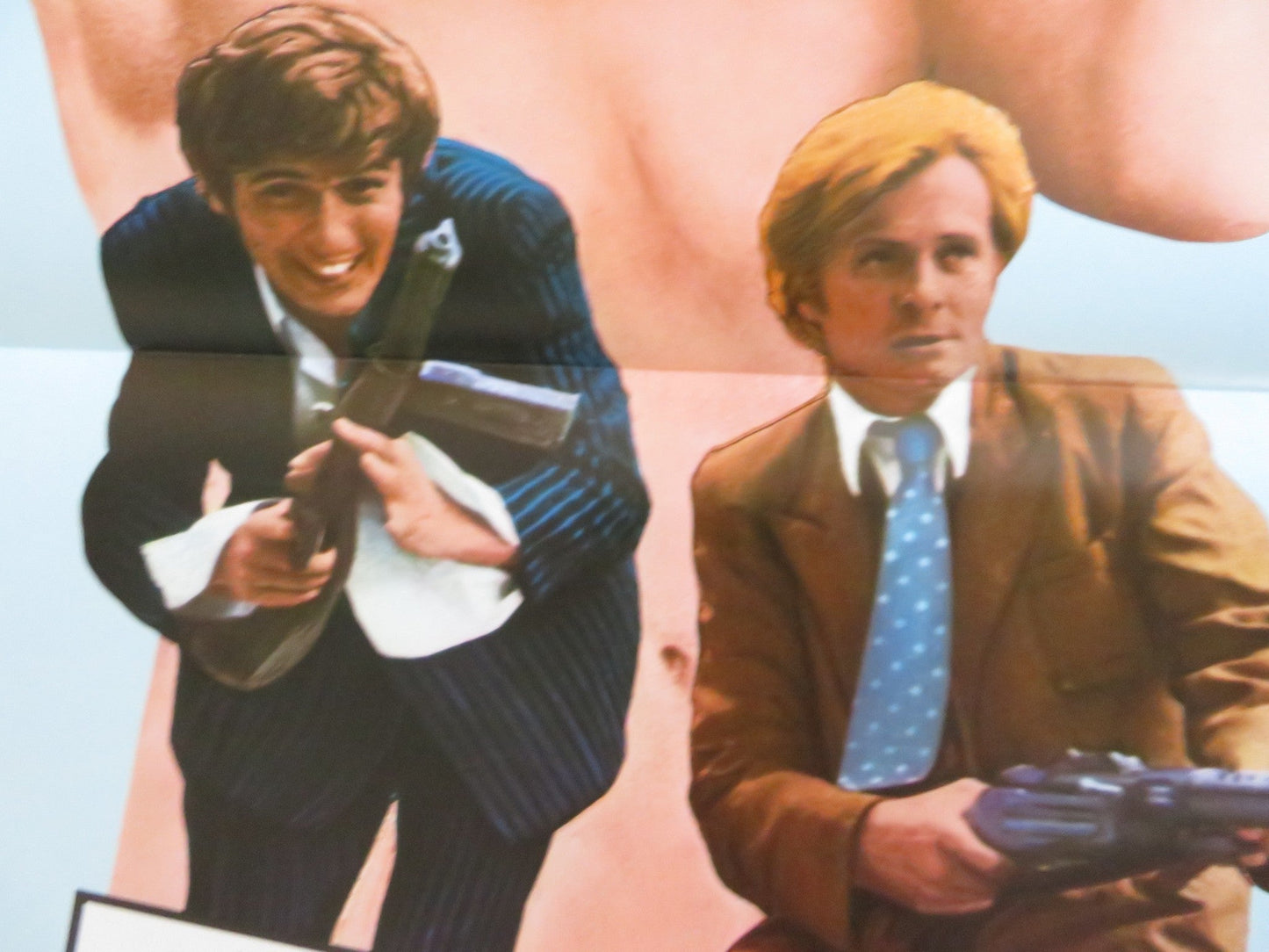 WHAT A WAY TO DIE US TRI FOLDED ONE SHEET ROLLED POSTER WILLIAM BEGER R1972 Rendezvous Cinema Movie posters