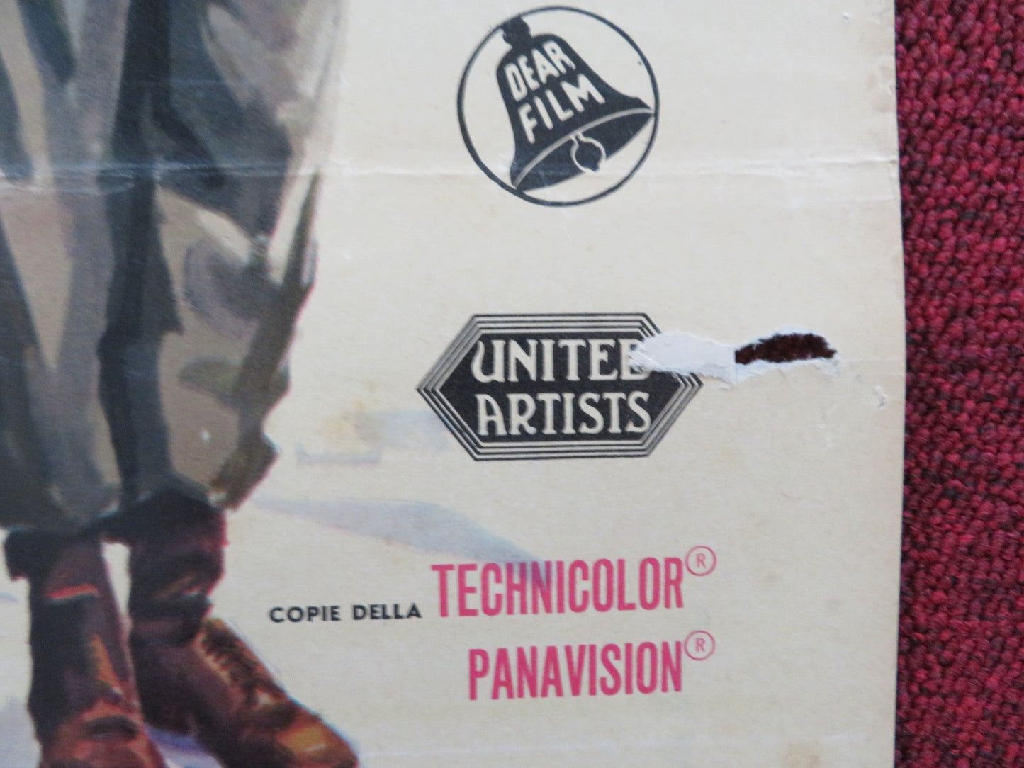 WHAT DID YOU DO IN THE WAR, DADDY? ITALIAN LOCANDINA POSTER JAMES COBURN 1966 Rendezvous Cinema Movie posters