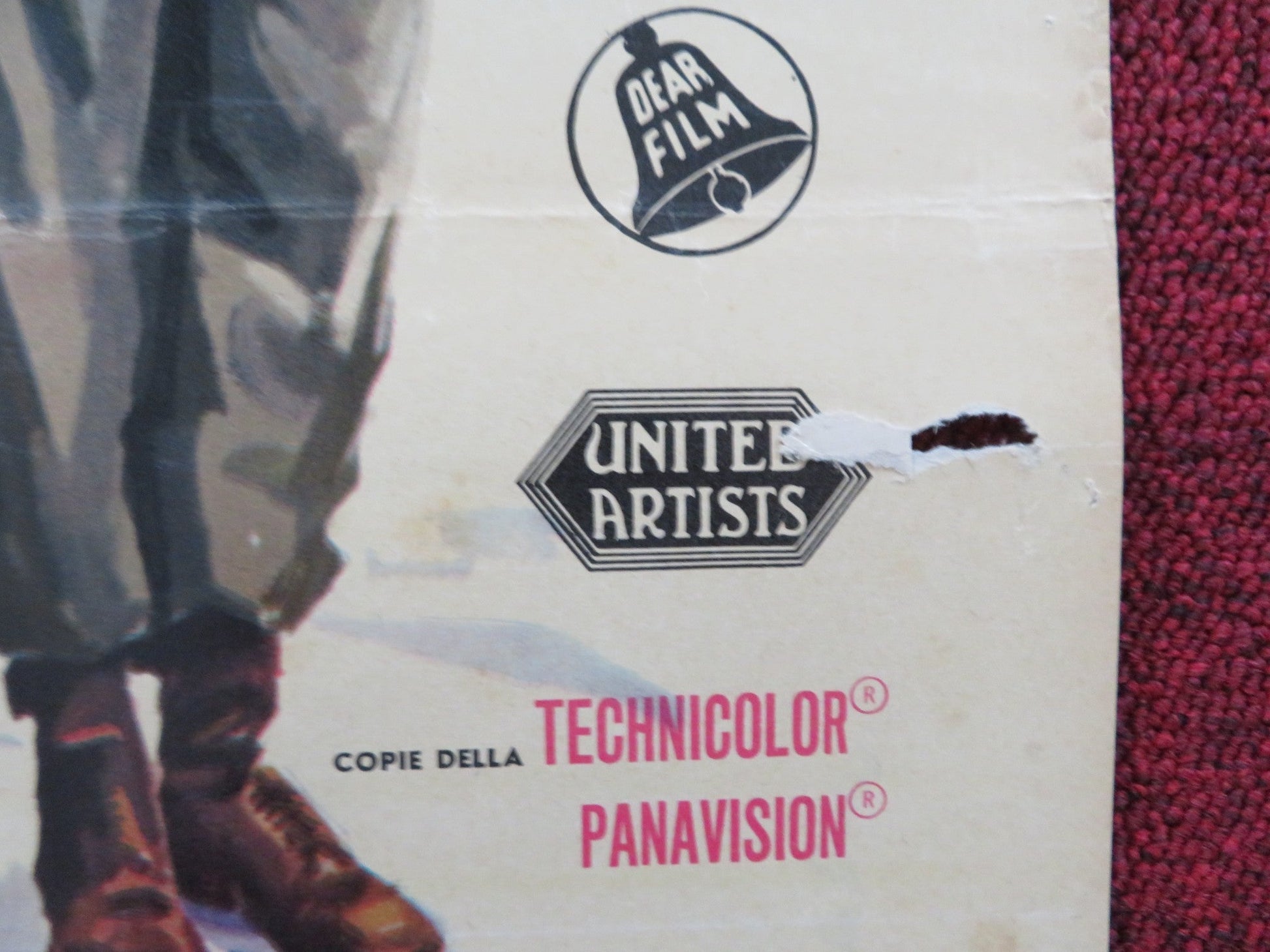 WHAT DID YOU DO IN THE WAR, DADDY? ITALIAN LOCANDINA POSTER JAMES COBURN 1966 Rendezvous Cinema Movie posters