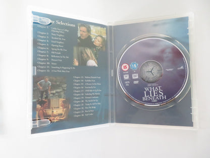 What Lies Beneath (DVD) Harrison Ford Michelle Pfeiffer 2000 Region 2 Movie posters