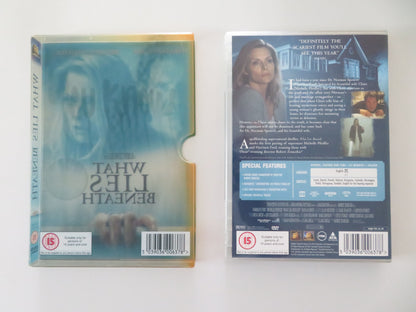 What Lies Beneath (DVD) Harrison Ford Michelle Pfeiffer 2000 Region 2 Movie posters