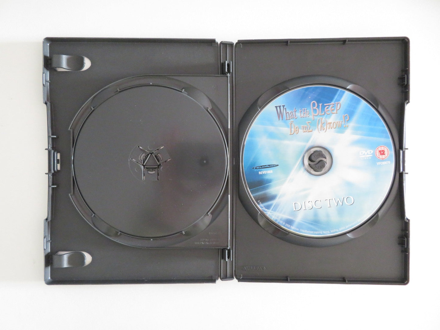 WHAT THE BLEEP DO WE KNOW? (DVD) MARLEE MATLIN ELAINE HENDRIX 2004 REGION 2 Movie posters