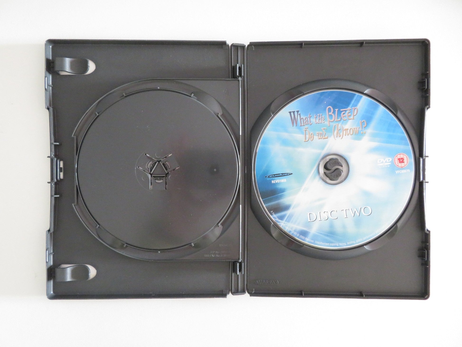 WHAT THE BLEEP DO WE KNOW? (DVD) MARLEE MATLIN ELAINE HENDRIX 2004 REGION 2 Movie posters