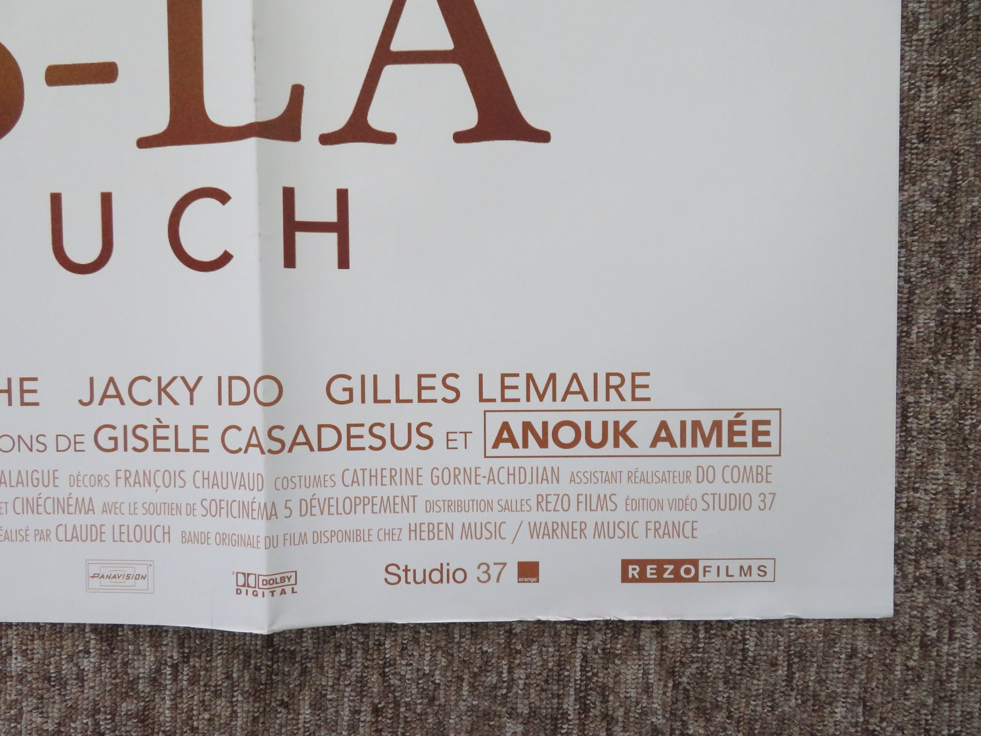 What War May Bring French Grande Poster Audrey Dana Dominique Pinon 2010 Movie posters